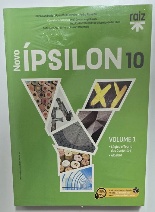 Novo ÍPSILON 10 - Matemática A - 10⁰Ano [NOVO e SELADO]