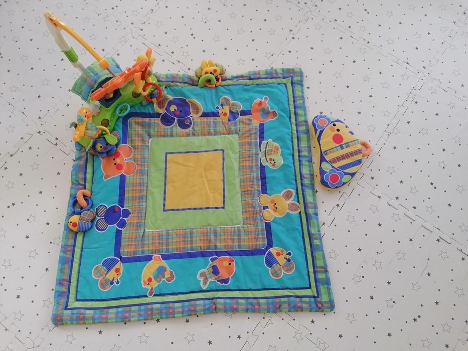 Mata edukacyjna fisher price grająca