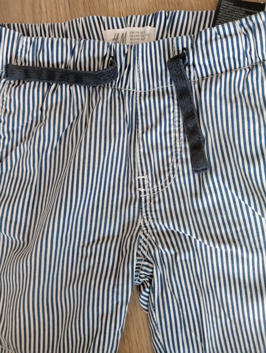 Spodenki chłopięce H&M w paski