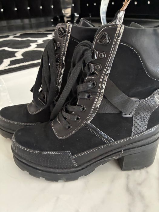 Buty kozaki czarne