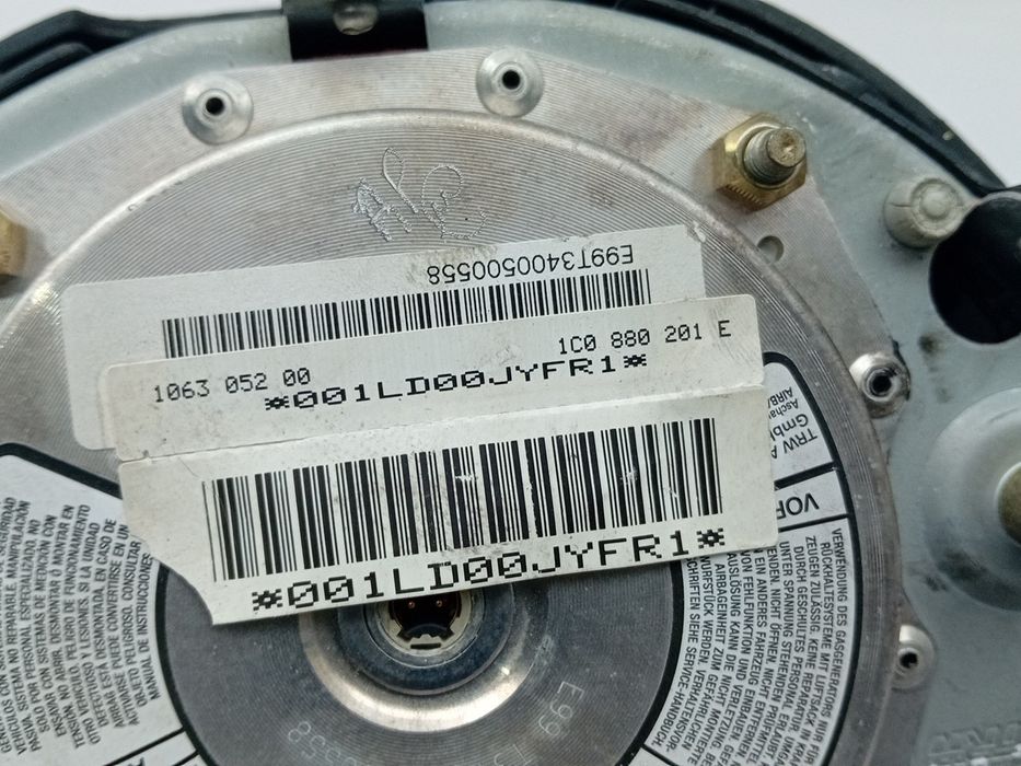 Airbag do volante VOLKSWAGEN New Beetle (9C1, 1C1)