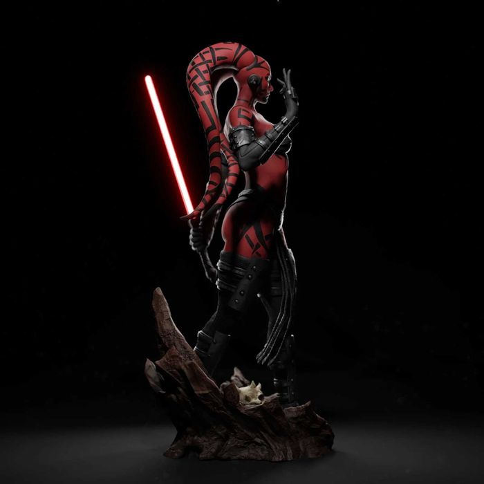 Figurka Darth Talon, Star Wars Gwiezdne Wojny, Żywica Ręcznie Malowana