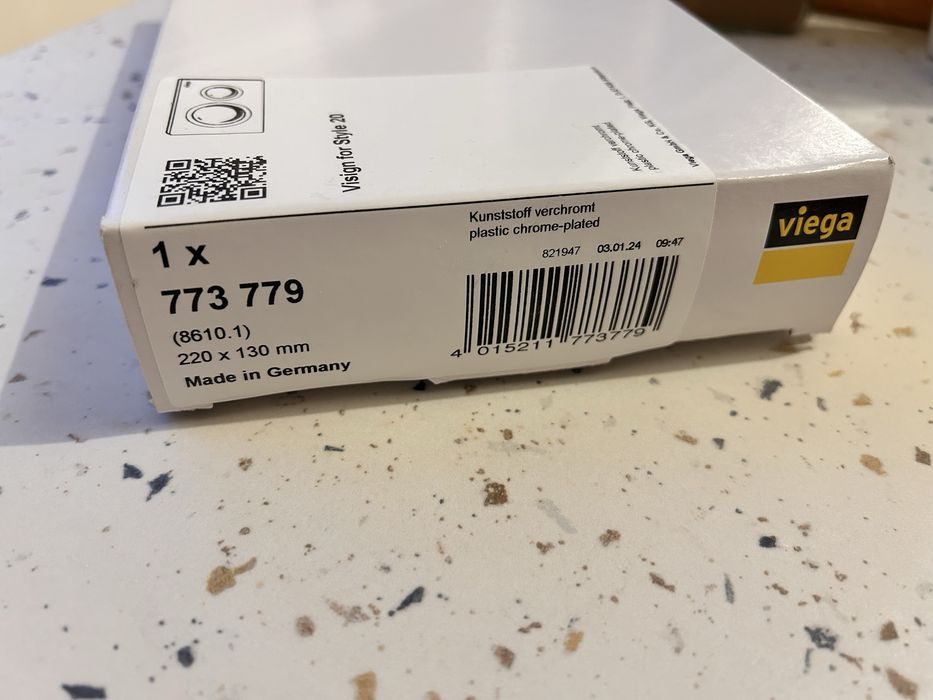 Przycisk viega visign for style 20 chrom