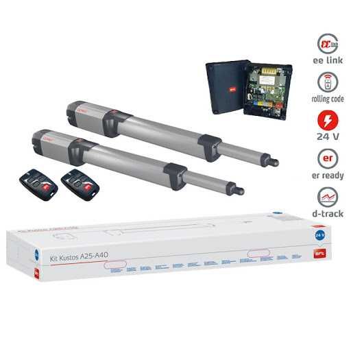 Автоматика Италия для распашных ворот в Днепре. Производим монтаж!