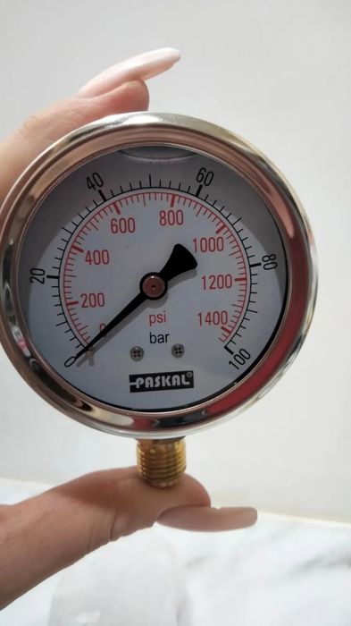 Манометр радіальний (гліцериновий)