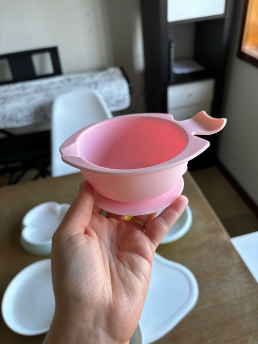 Conjunto de introdução alimentar para bebé