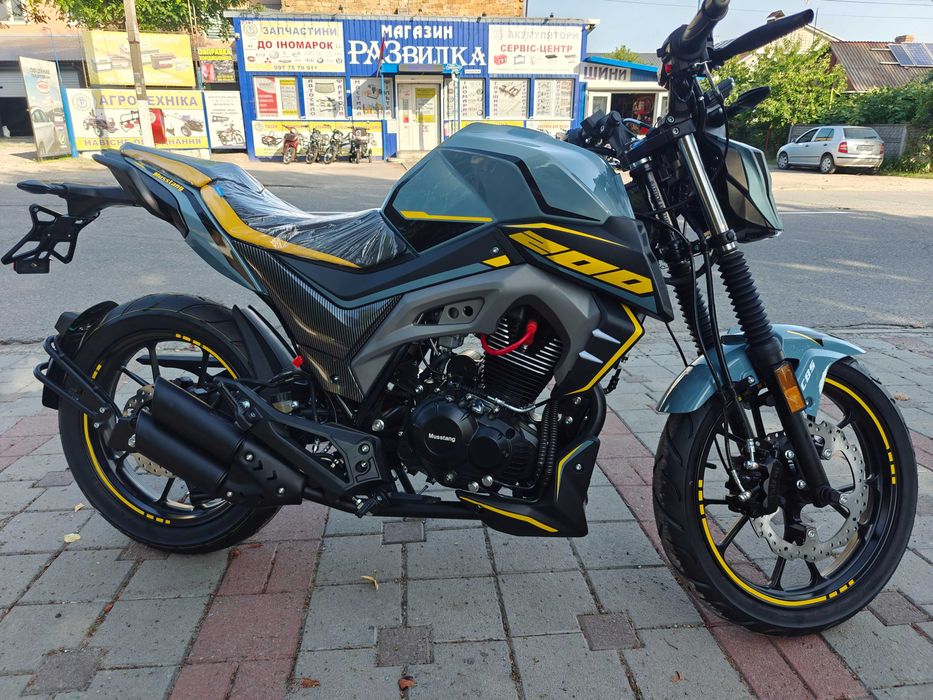 Мотоцикл Musstang Region ST200 Безкоштовна доставка 100 км