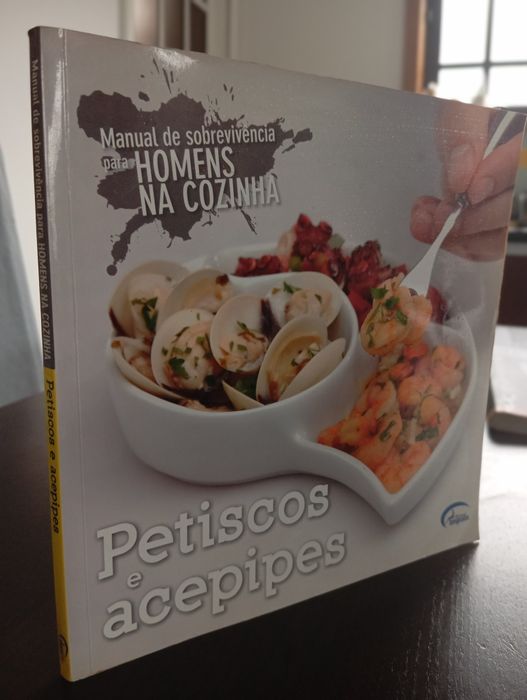 Livro "homens na cozinha"