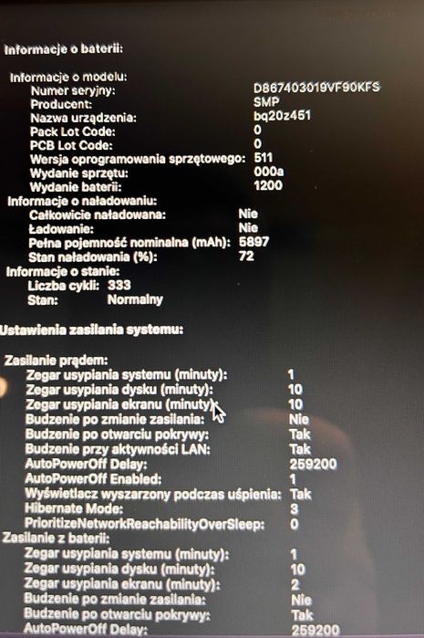 Laptop MacBook Air 13” 2017 128GB 8GB RAM + myszka Magic Mouse 2