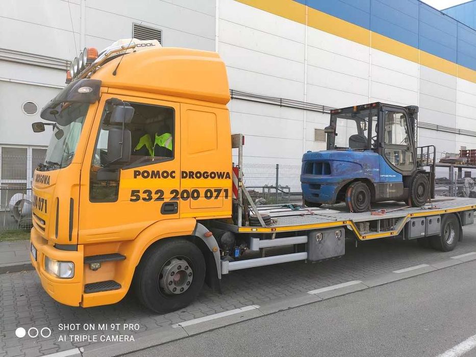 Transport domek holenderski, mobilny,koparki,wózek widłowy,ciągnik