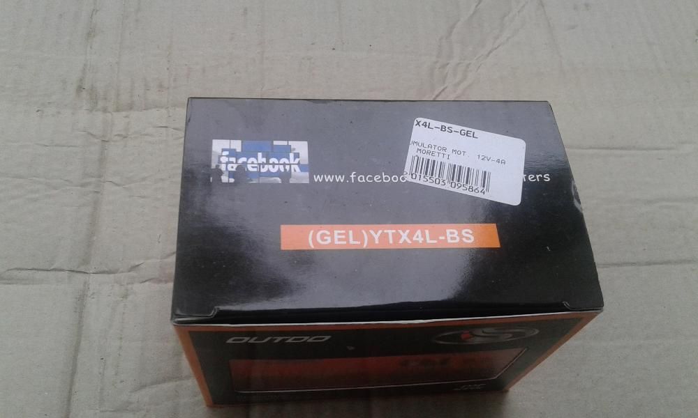 Акумулятор гелевий на скутер Хонда Ямаха Пежо Вайпер Пяджио новий