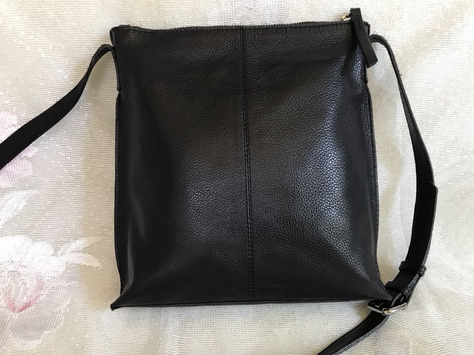 Подарок мужу. Кожаная брендовая мужская сумка Next. Замеры 27/25/5 см