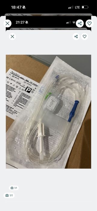 Ambix actic set do przetaczania 45szt