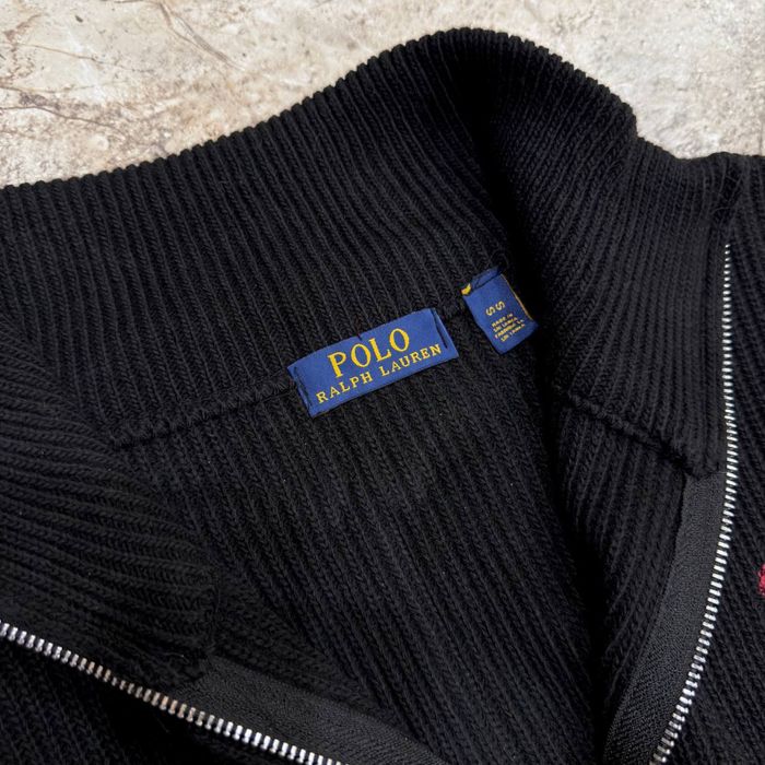 Мужская вязанная зипка кофта поло POLO RALPH LAUREN