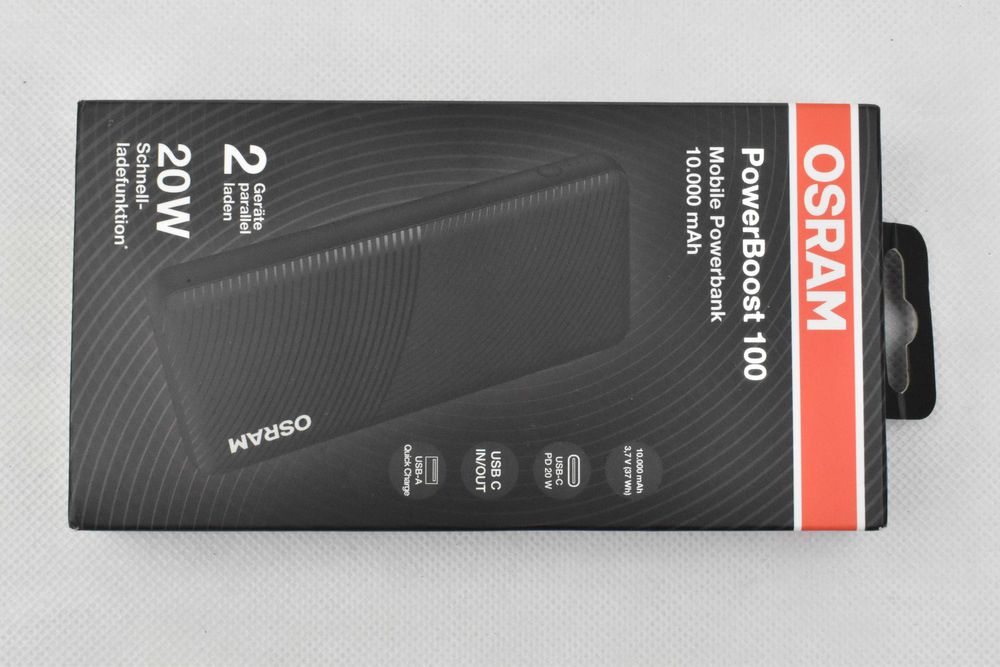 Power bank OSRAM POWERBOOST 10.000MAH 20W Nowy