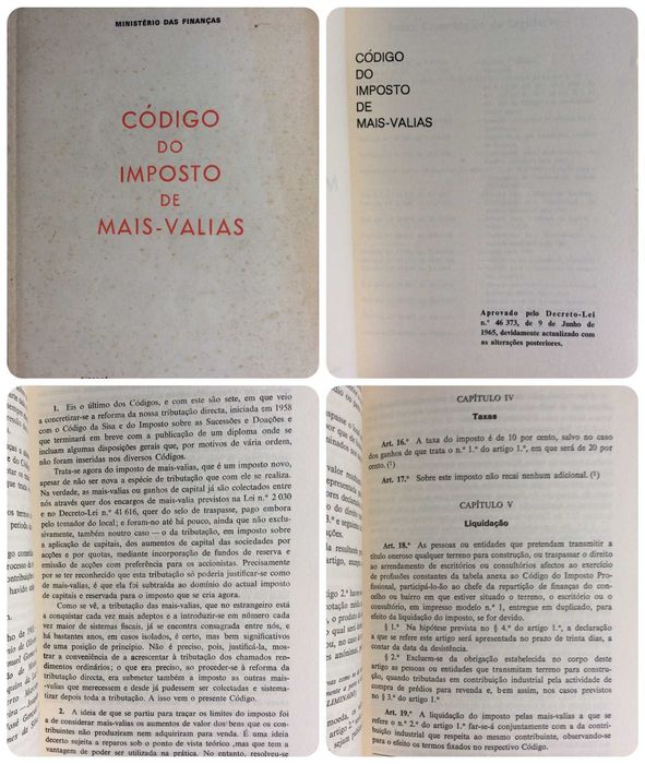 Código do Imposto de Mais-Valias