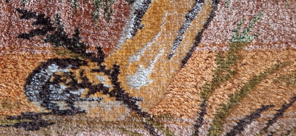 Tapeçaria Africana 1,75 x 1,15 sem  Moldura è ainda maior