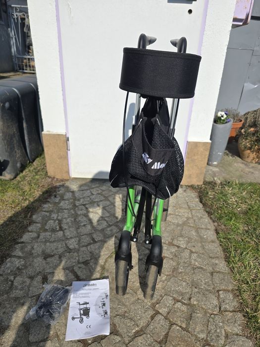 Ambona chodzik rollator balkonik  podpórka inwalidzka.Lekki aluminiowy