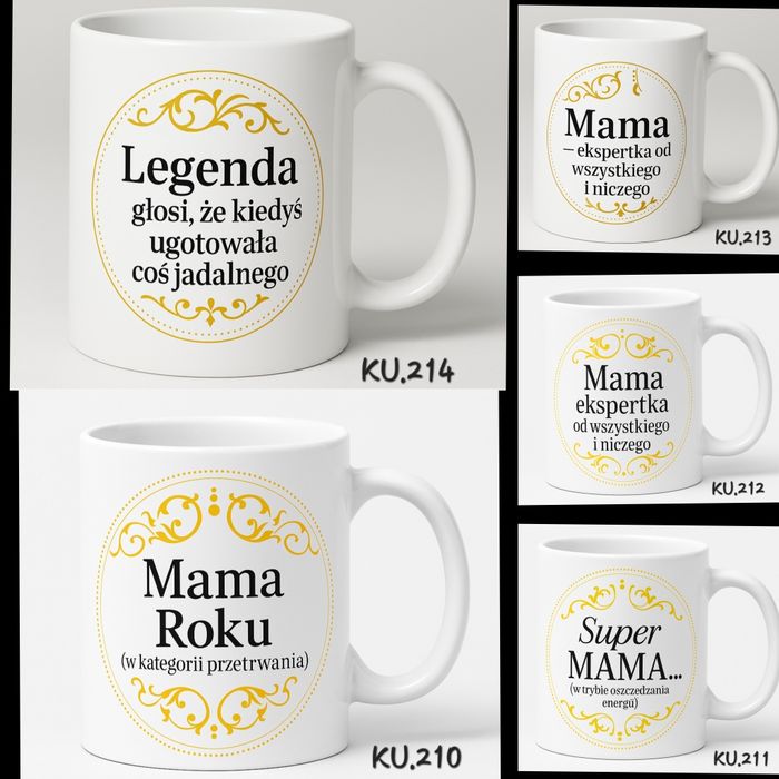 Prezent na Dzień Mamy Kubek dla Mamy