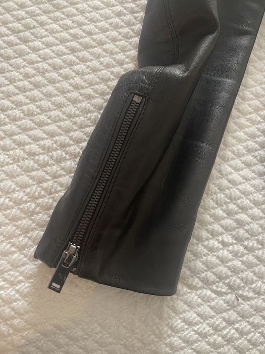 Blusao pele Massimo Dutti