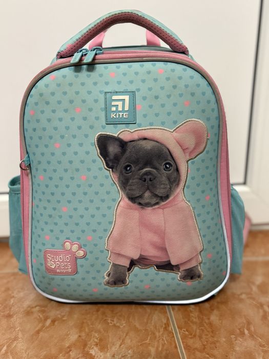 Шкільний ортопедичний рюкзак Kite Ergo Kids Studio Pets