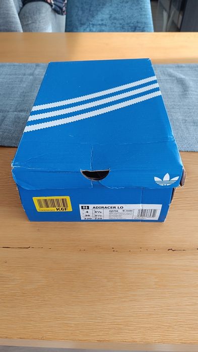 Nowe Adidas Adiracer LO szare r. 36 JQ5756, z metkami