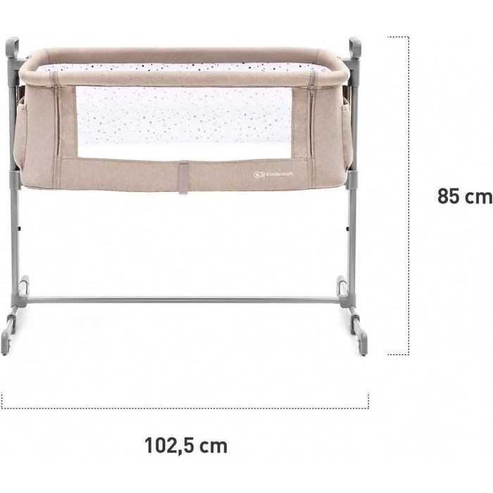 Kinderkraft Berço modelo Neste Cinzento Mesclado