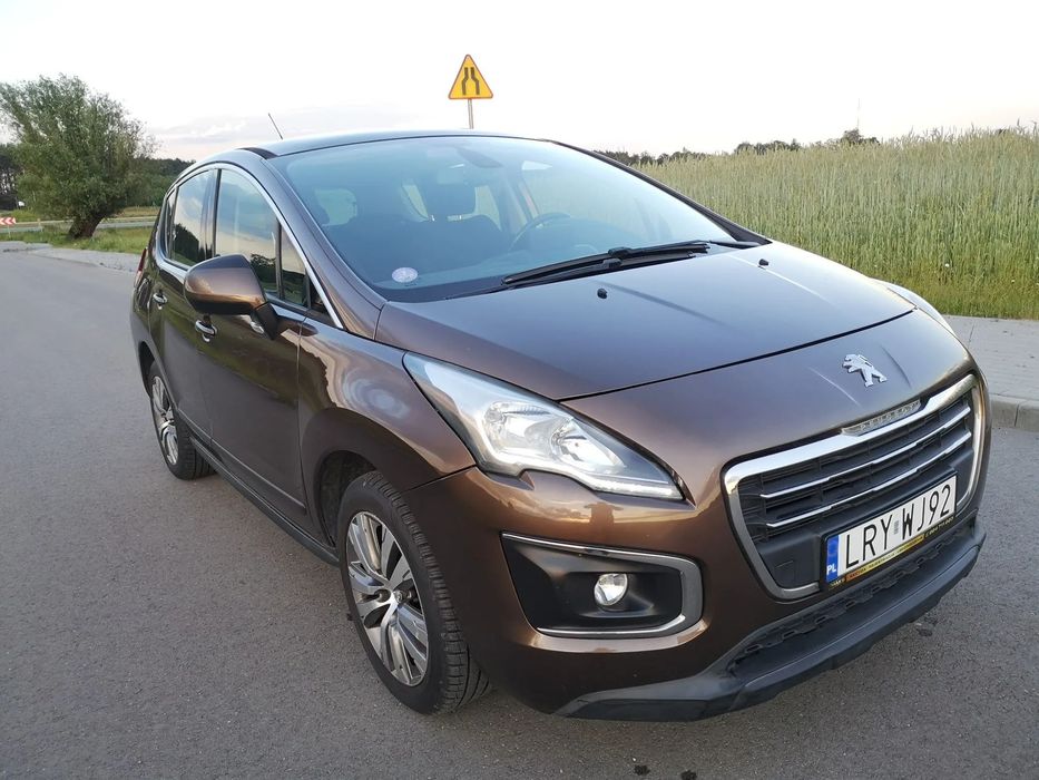 Peugeot 3008 LIFT, jeden właściciel, bezwypadkowy, nowe opony