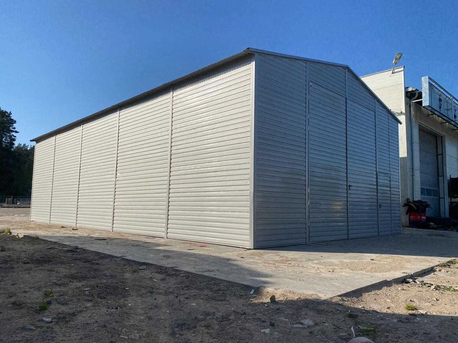Garaż blaszak 6x8 PRODUCENT RÓŻNE Garaż blaszany Magazyn 6x10 8x8 5x7 6x6 7x7 6x9 7x9 5x10 Duży garaż blaszak na wymiar zamówienie Wiata hala Garaż