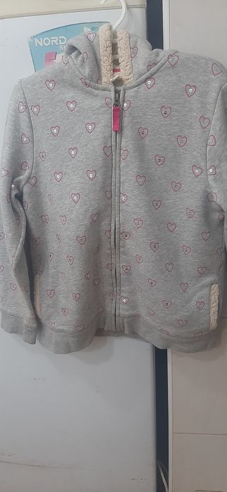 Толстовка на овчині на дівчинку 10-12 років