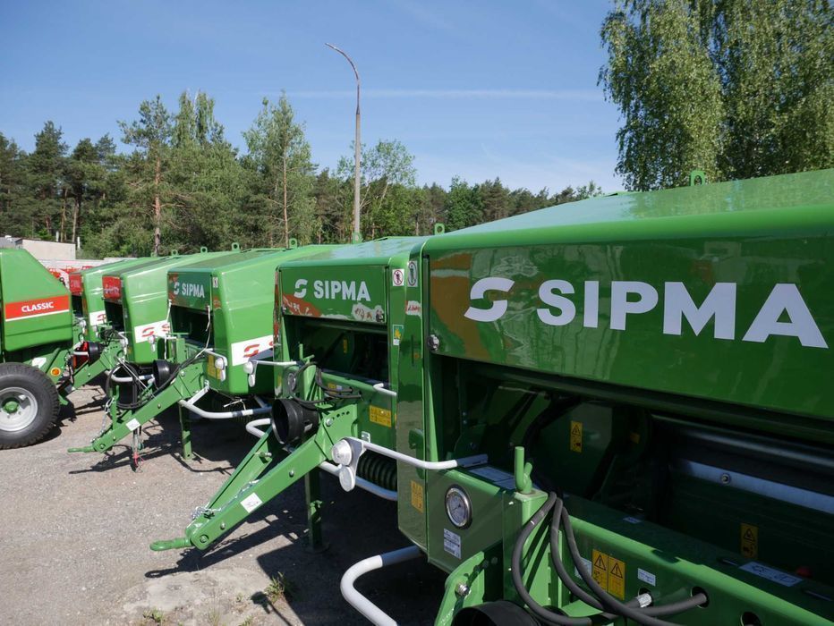 Prasa SIPMA 1210 CLASSIC 1221 FARMA PLUS siatka, koła 400  Belarka