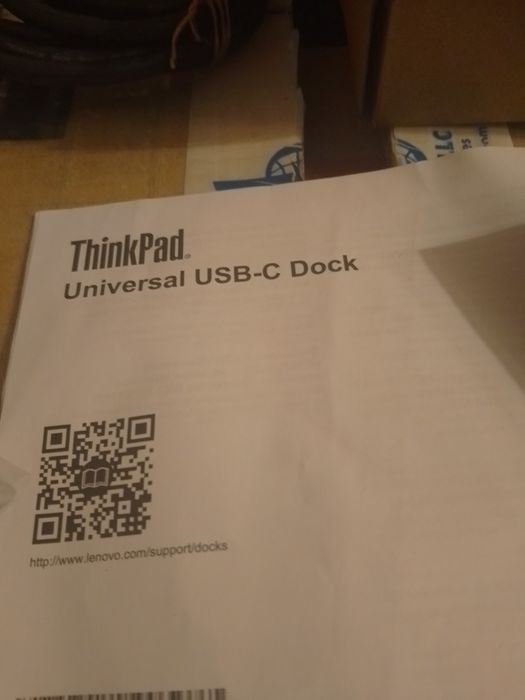 Док- станція Lenovo Think Pad USB 3.0 Dock display link.model du 9019