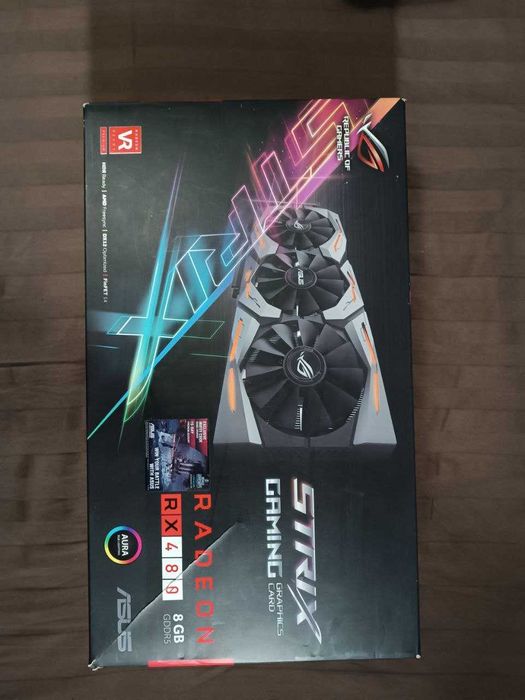 Відеокарта ASUS ROG Strix RX 480 8GB