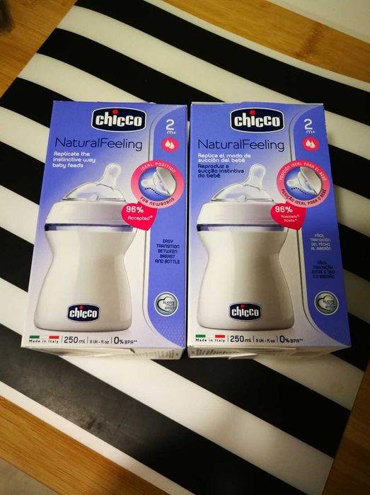 Biberão Natural Feeling (250ml) - Chicco (2 unidades)