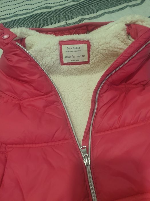 Bezrękawnik zara 128cm