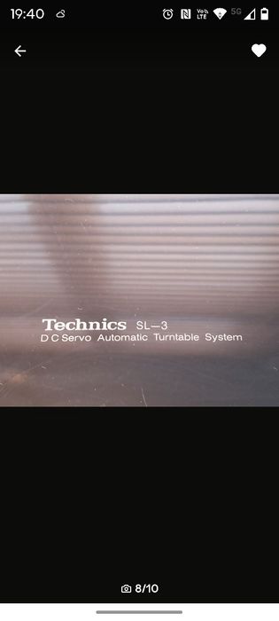 TECHNICS SL-3 DC gramofon