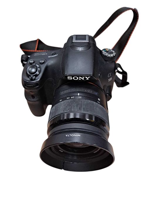 Aparat Sony Alpha 58 (SLT-A58) + Obiektyw  18-55mm
