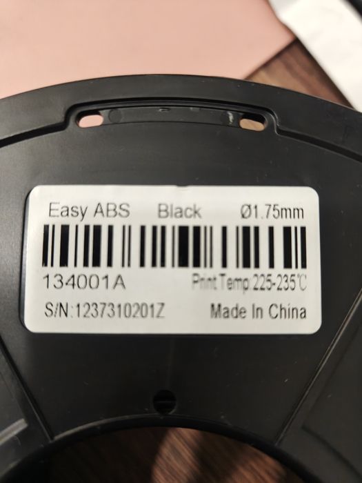 Filament Easy ABS czarny 1kg 1,75mm