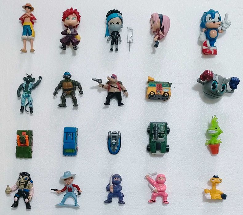 Figuras - Ação - 1 - He - Man - Kamen Riders - Moto Ratos  - G.I.JOE - Chap Mei