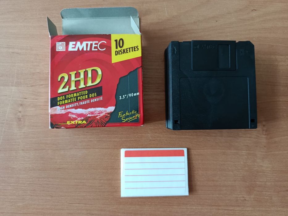 Dyskietki Emtec.