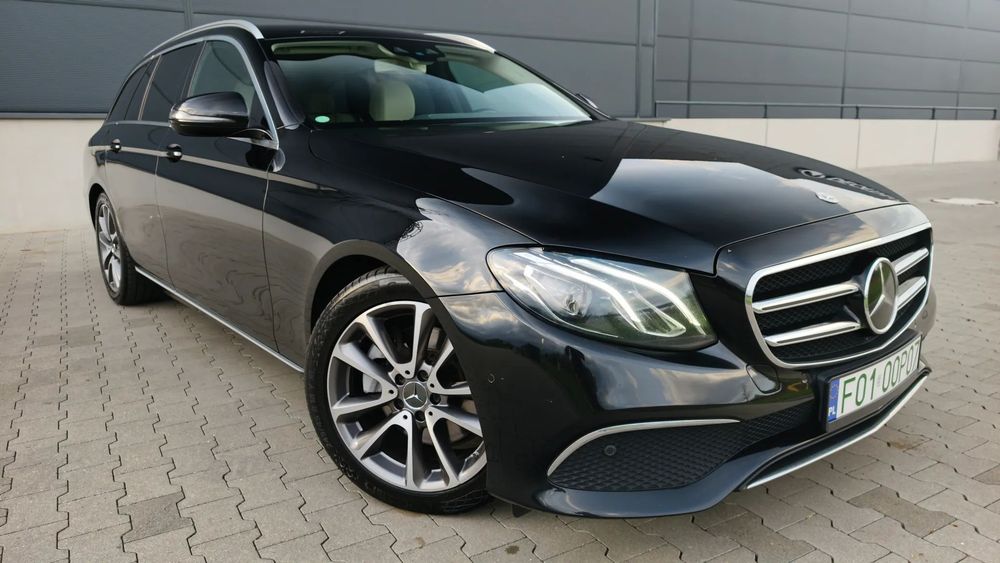 Mercedes-Benz Klasa E E300D 245KM Burmester Virtual Distronic Plus 1Wł. Bezwypadkowy