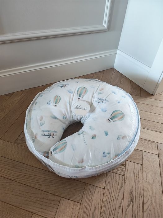 Lulumi Poduszka Do Karmienia Balloon Niebieski