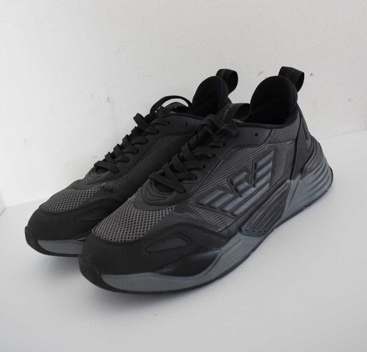EA7 Emporio Armani Buty sneakersy czarne 42