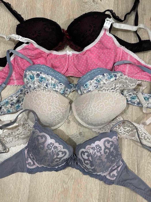 Бюстгальтер Жіноча білизна Ліфчик чашка B об'єм 70 ціна за 5 шт 100 гр