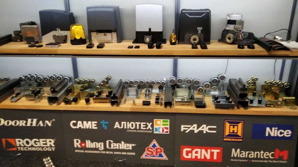 Комплект откатных ворот /раздвижных ворот 3.5x2.1 TETRIX КСС Свари Сам