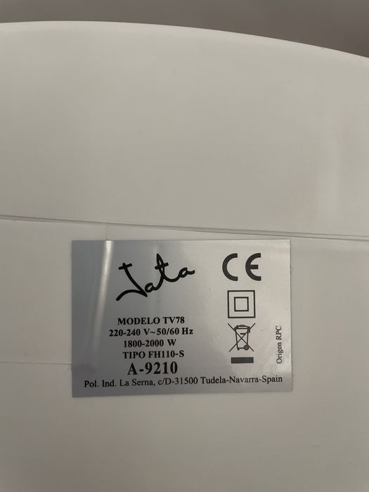 Termoventilador Jata