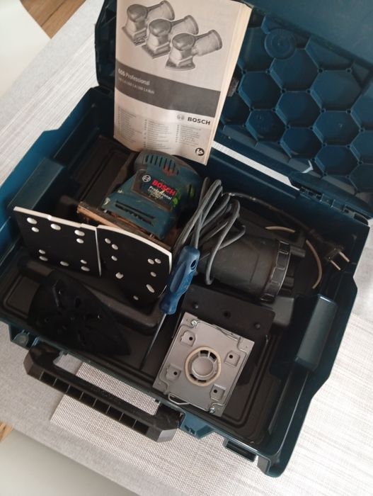 Szlifierka oscylacyjna Bosch Professional GSS 160 Multi + walizka L-BOXX