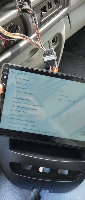 Radio samochodowe Android 15 4+64BG Peugeot 107/Citroen C1 2004-2014