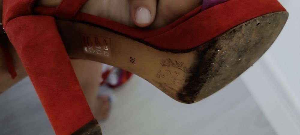 Sandálias Luís Onofre usadas tamanho 35