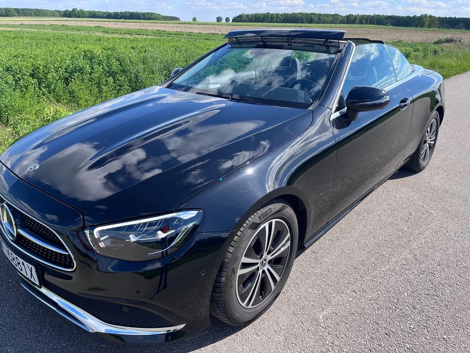 Mercedes-Benz Klasa E Mercedes-Benz E 220 d Cabrio | 15 tys. km | Pełna FVAT 23%